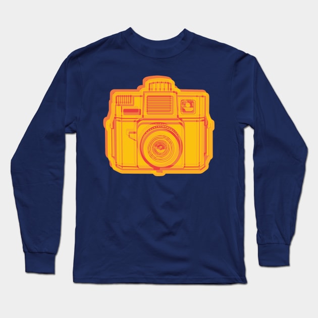 ISSF Society6 logo REDYELLOWREVERSE Long Sleeve T-Shirt by istillshootfilm